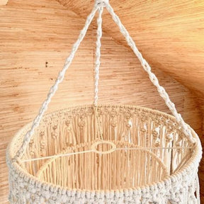 Atelier Plumbago - luminaire en macramé