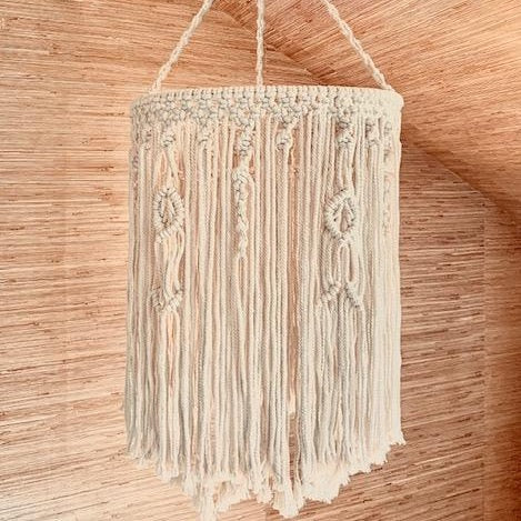 Atelier Plumbago - luminaire en macramé